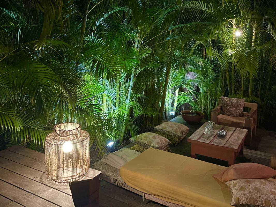 Location Villa 3 chambres Trois Ilets  - Terrasse de nuit